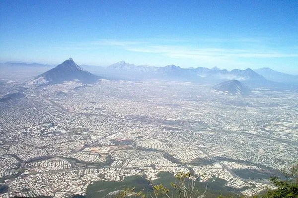The view from the Chipinque mountain