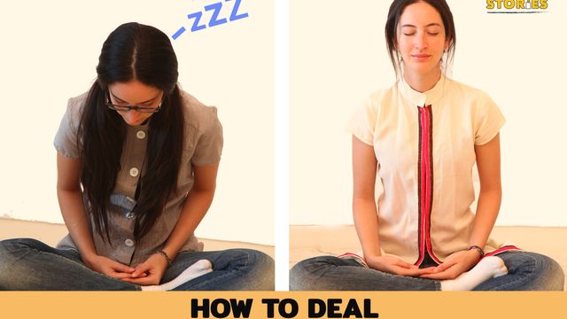 How to deal with sleepiness while meditating
